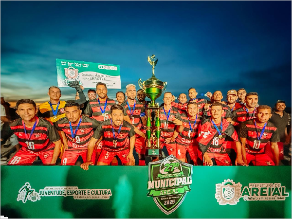 27º Campeonato Municipal de Areial é um Sucesso e Celebração do Espírito Esportivo!