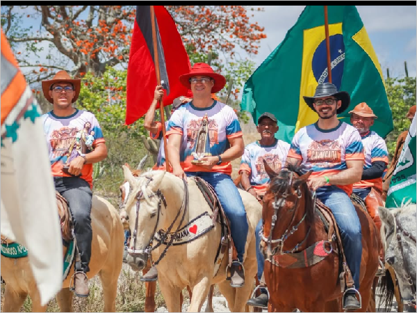 1ª Cavalgada Municipal de Areial reúne comunidade em evento histórico de fé e gratidão