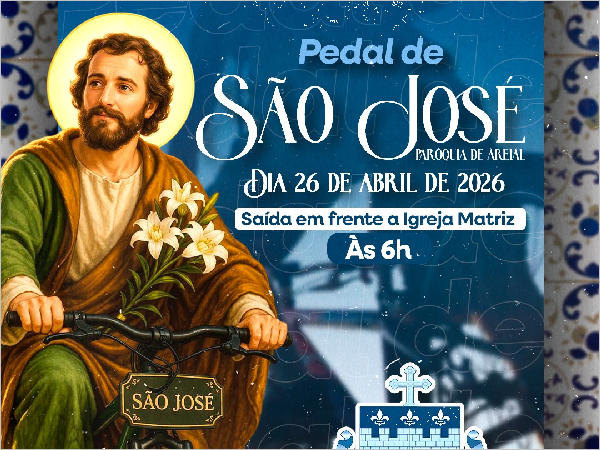 Prefeitura de Areial promove Pedal de São José durante os festejos do padroeiro