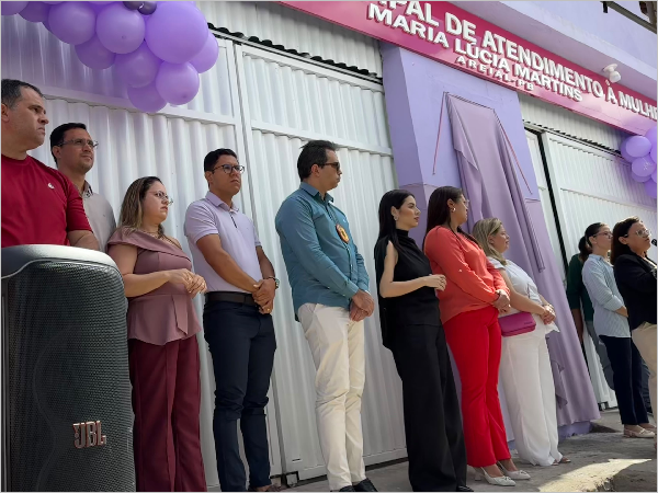 Areial inaugura primeiro Núcleo de Atendimento à Mulher e amplia políticas de proteção, autonomia e desenvolvimento
